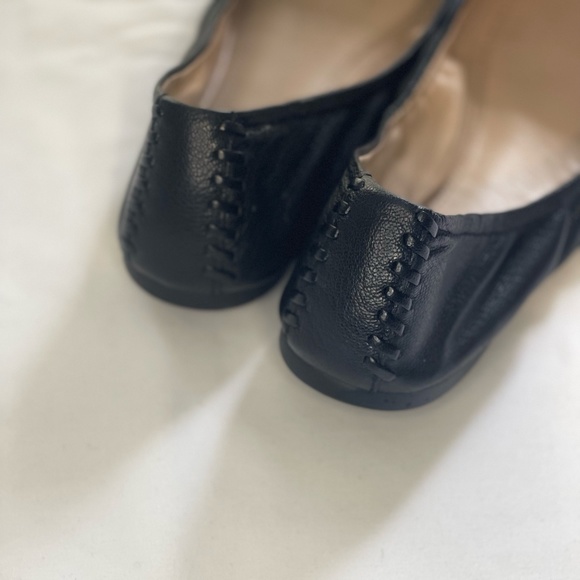 Tory Burch Allie Ballet Flats Black Leather - Picture 6 of 6
